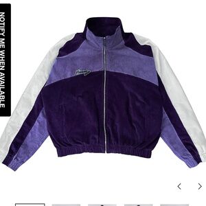 Visionary Club - "RADIANT AURA" TRACK JACKET (PURPLE HAZE)